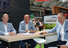 Willem Vriezen, Ronald Kloppenburg and Dave Boer (Huisman Scherming)